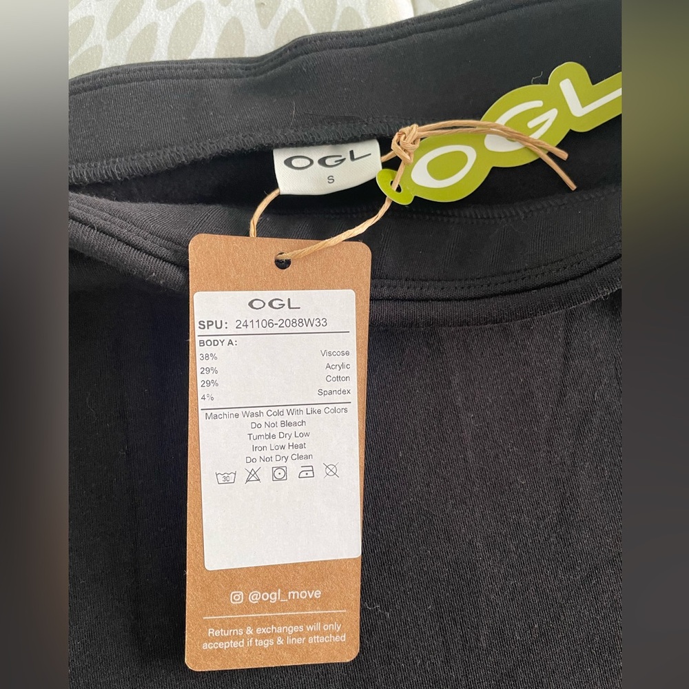 OGL Elegant Black Skirt